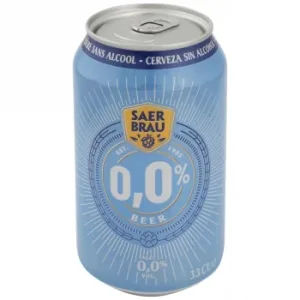 Cerveza Carrefour 0,0 Alcohol Lata 33 Cl.