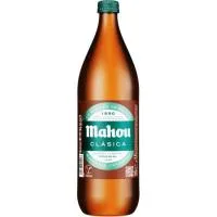 Cerveza Clásica Mahou, Botella 1 Litro