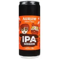 Cerveza Craft IPA Session Aurum, Lata 33 Cl