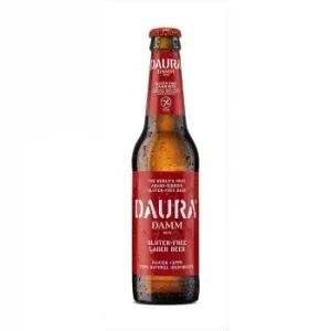 Cerveza Daura sin Gluten Botella 33 Cl.