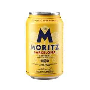 Moritz Cerveza Lata de 33 Cl. 330 ML