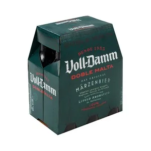 Voll-damm Cerveza Doble Malta Pack 6 X 25 Cl.