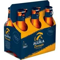 Cerveza el Aguila, Pack 6x20 Cl