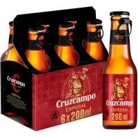 Cerveza Especial Cruzcampo, Pack 6x20 Cl