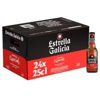 Cerveza Especial Estrella Galicia, Pack 24x25 Cl