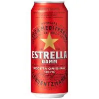 Cerveza Estrella Damm Estrella, Lata 50 Cl