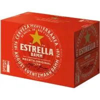 Cerveza Estrella Damm, Pack 24x25 Cl