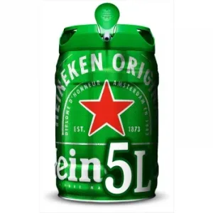 Cerveza Heineken Barril 5 L.