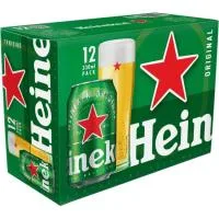 Cerveza Heineken, Pack Lata 12x33 Cl