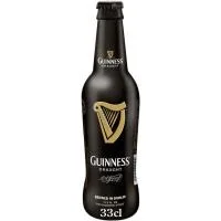 Cerveza Irlandesa Negra Guiness Draught, Botellín 33 Cl