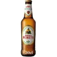 Cerveza Italiana Moretti, Botellín 33 Cl