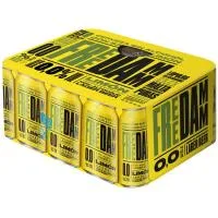 Cerveza Limón Free Damm, Pack Lata 12x33 Cl