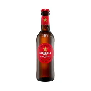 Estrella Damm Cerveza Botella de 33 Cl. 330 ML