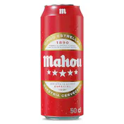 Cerveza Mahou 5 Estrellas 50 Cl