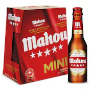 Cerveza Mahou 5 Estrellas Pack 6 X 20 Cl