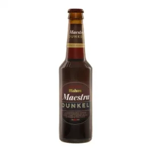 Cerveza Mahou Maestra Dunkel Lager Oscura Botella 33 Cl.