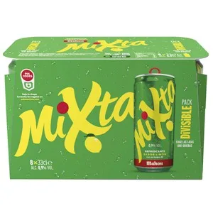 Mahou Cerveza Mixta Pack Latas 8 X 33 Cl. 2640 ML