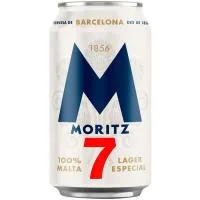 Cerveza Moritz 7, Lata 33 Cl