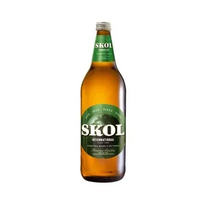 Cerveza Premium Skol Botella 1 L. 1000 ML