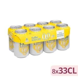 Cerveza Radler Falke 0,0% sin Alcohol 2.64 L