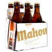 Cerveza Reserva Mahou Paq. de 6 U. de 33 Cl