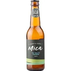 Cerveza Rubia Artesana de Burgos Tipo Pilsen sin Filtrar Mica