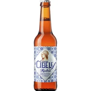 Cerveza Rubia Artesana de Madrid Elaborada de Forma Artesana la Cibeles