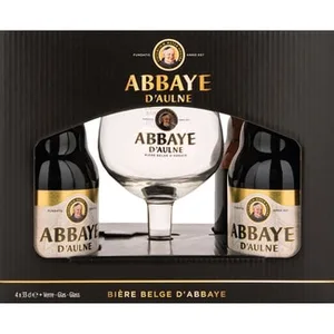 Cerveza Rubia Belga de Abadía Especial Winter Estuche de 4 Abbaye D Aulne