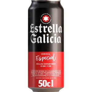 Cerveza Estrella Galicia, Lata 50 Cl