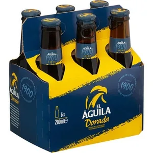 Cerveza Rubia Especial Pack 6 el Aguila Dorada
