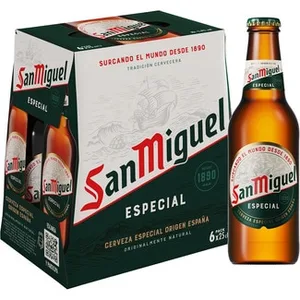 Cerveza Rubia Especial Pack 6 SAN Miguel