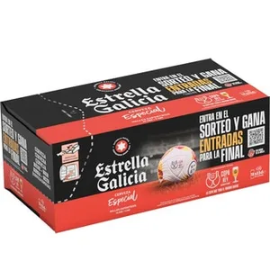 Cerveza Rubia Especial Pack 24  Estrella Galicia 33 CL