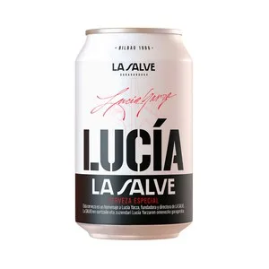 LA Salve Cerveza Rubia Lucía Lata de 33 Cl. 330 ML
