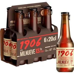 Cerveza Rubia Reserva Especial Pack 6  1906 20 CL