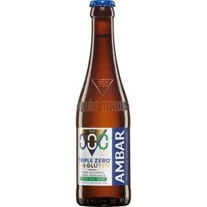 Cerveza Rubia Triple Zero sin Alcohol sin Gluten Ambar 0,0