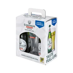 Clausthaler Cerveza Rubia 4 Uds. X 33 Cl. 1320 ML