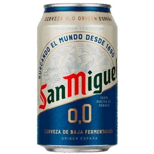 Cerveza sin Alcohol 0,0 Lata 0,33 L