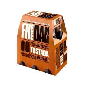 Free Damm Cerveza sin Alcohol Tostadas 6 Uds. X 25 Cl. 1500 ML
