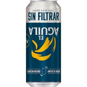 Cerveza sin Filtrar Lata 0,5 L