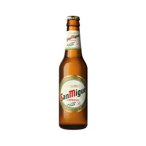 SAN Miguel Cerveza sin Gluten  Botella de 33 Cl. 330 ML