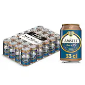 Cerveza Tostada 0,0% Alcohol Amstel Pack 24 X 33 Cl