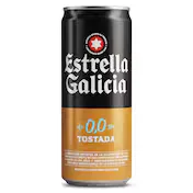 Cerveza Tostada 0,0% Alcohol Estrella Galicia 33 Cl