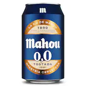 Cerveza Tostada 0,0% Alcohol Mahou 33 Cl