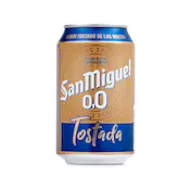 Cerveza Tostada 0,0% Alcohol San Miguel 33 Cl