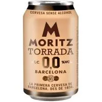 Cerveza Tostada 0,0 Moritz, Lata 33 Cl