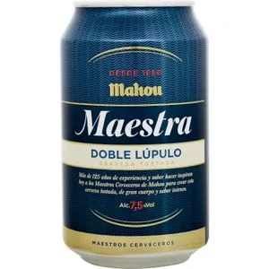 Cerveza Tostada Maestra Lata 0,33 L