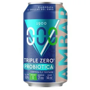 Cerveza Tostada Probiotica 000 Lata 0,33 L