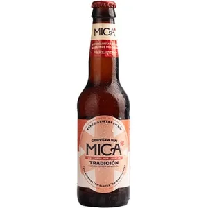 Cerveza Tostada sin Alcohol y sin Gluten Mica