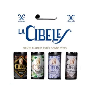 LA Cibeles Estuche Cervezas Artesanas 4 Uds. X 33 Cl. 1320 ML