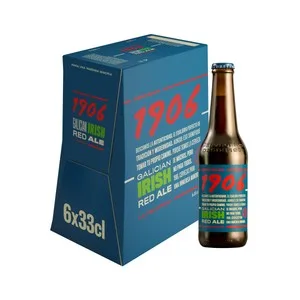 1906 Cervezas Irish Red Ale Pack 6 Uds. X 33 Cl. 1980 ML